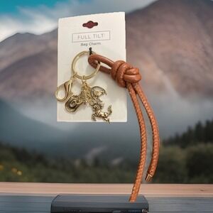 NEW Western Bag‎ Charm – Cowboy Hat, Boot, Horse, Horseshoe, Faux Leather Rope,